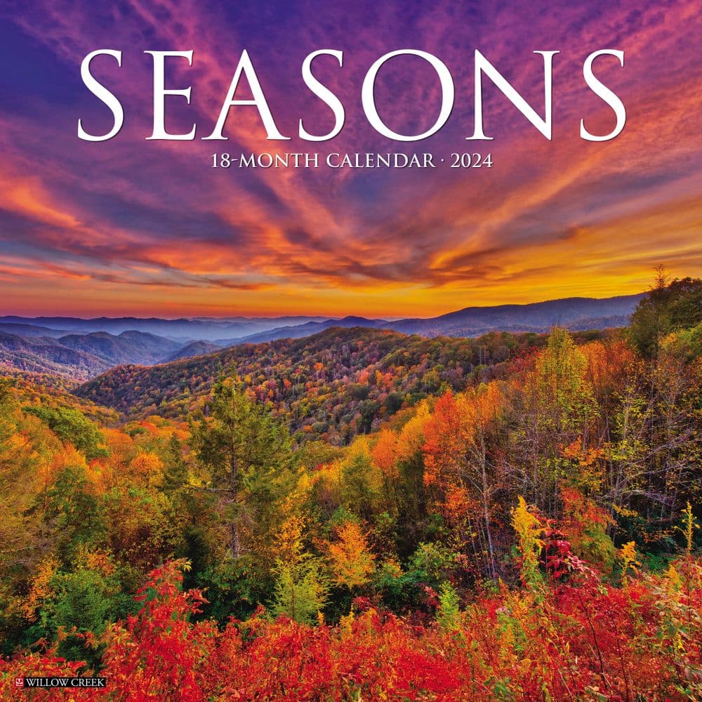 Seasons 2024 Wall Calendar