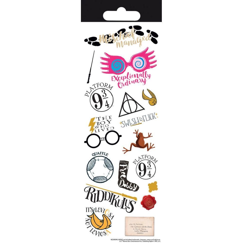 Harry Potter Reminder Stickers - Calendars.com