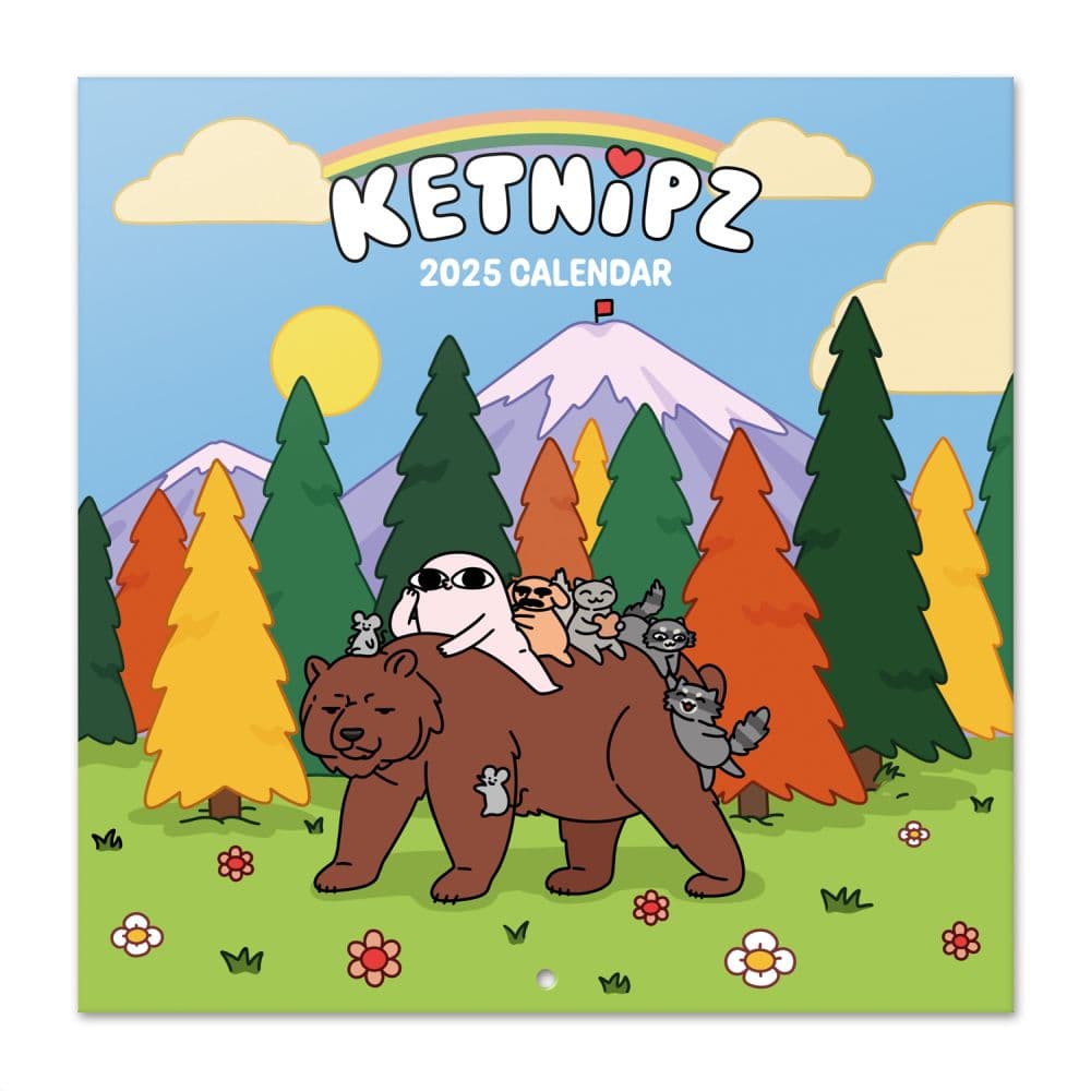 Ketnipz 2025 Wall Calendar Main Product Image