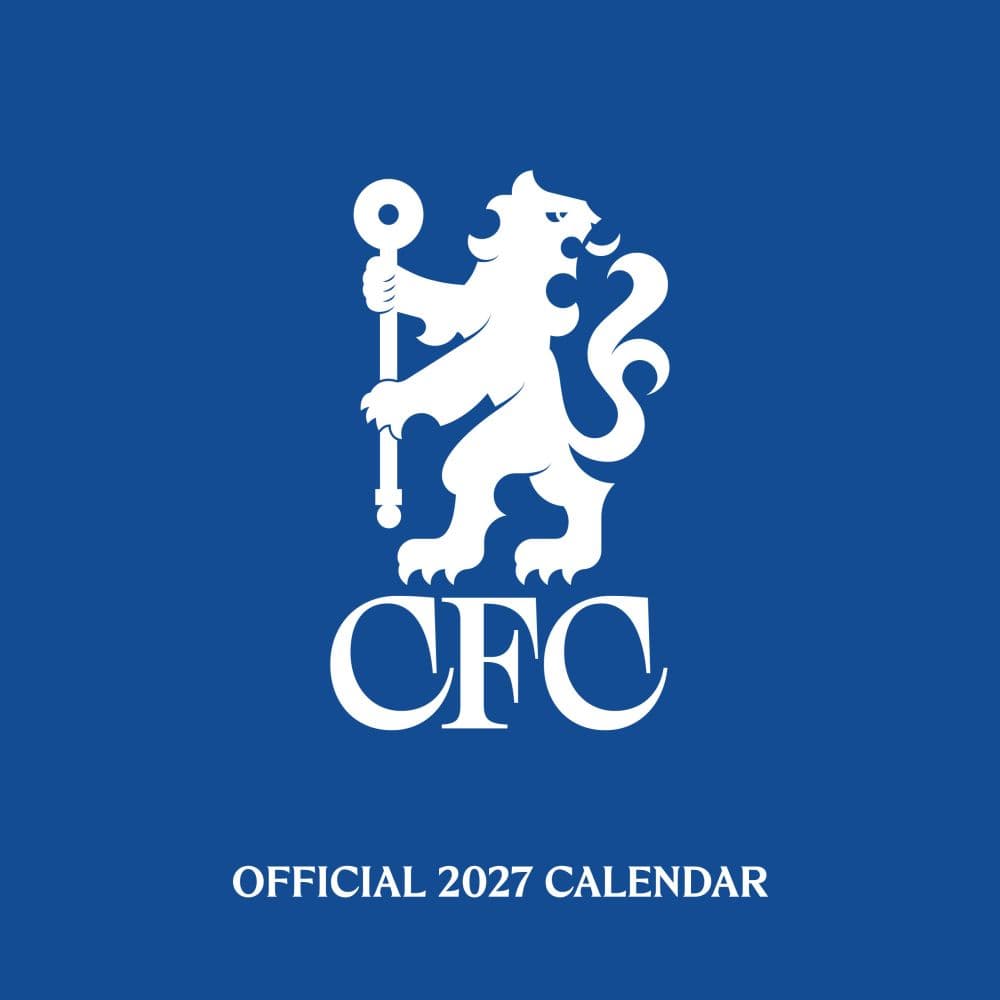 Chelsea Legends 2027 Wall Calendar Main Product Image