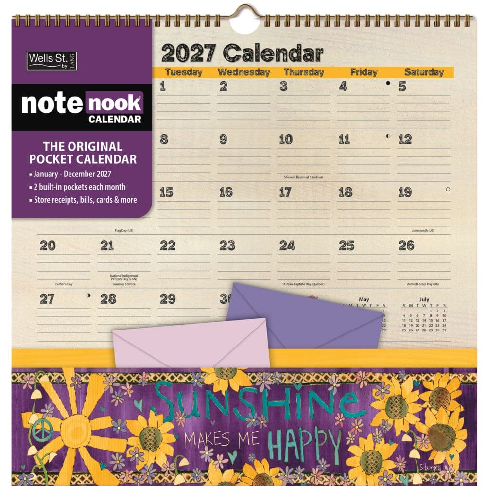 Peace Of Life 2027 Note Nook by Stephanie Burgess
