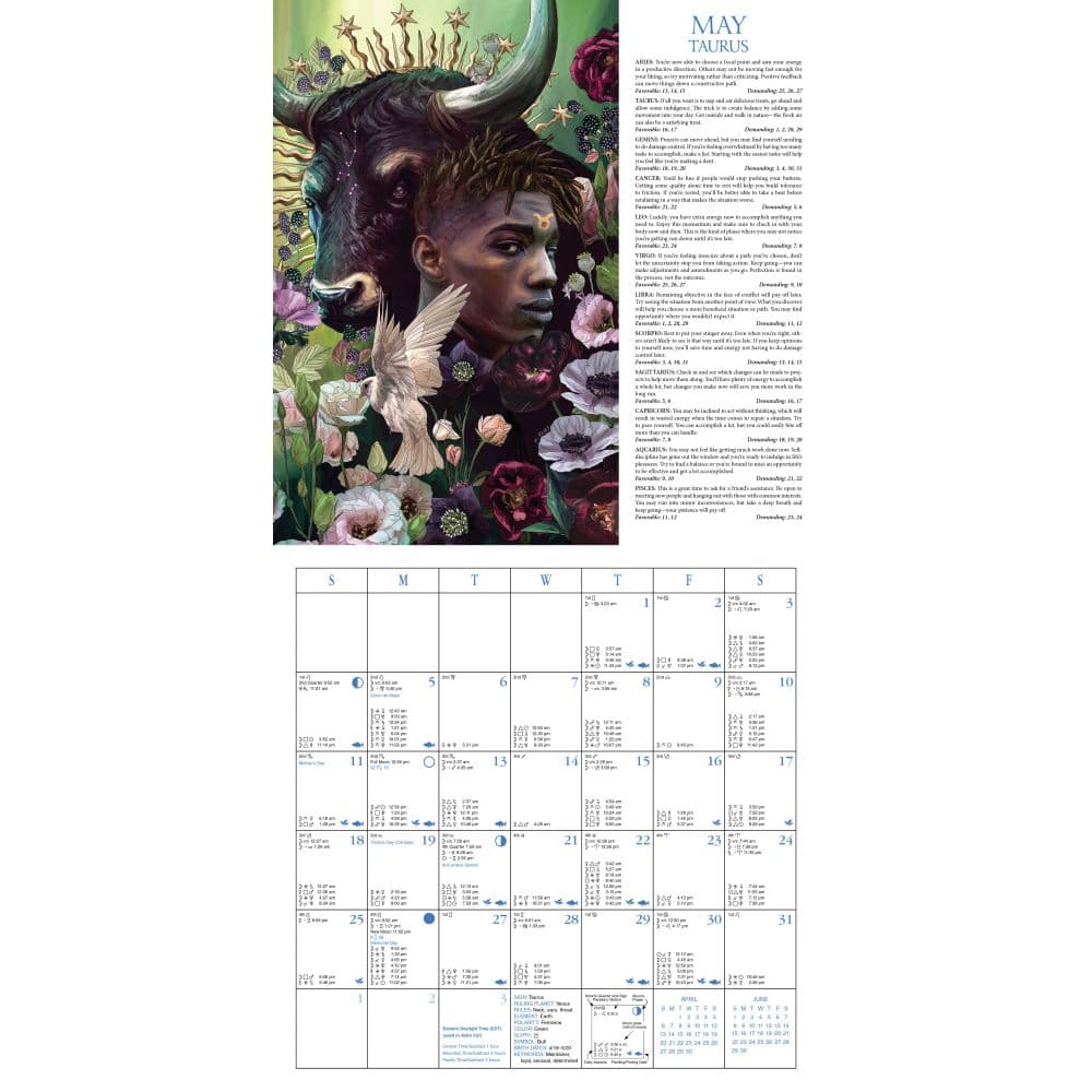 Astrological 2025 Wall Calendar Second Alternate Image width=&quot;1000&quot; height=&quot;1000&quot;