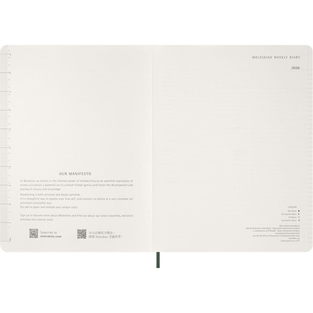 Myrtle Green Weekly 2026 Planner Third Alternate Image
