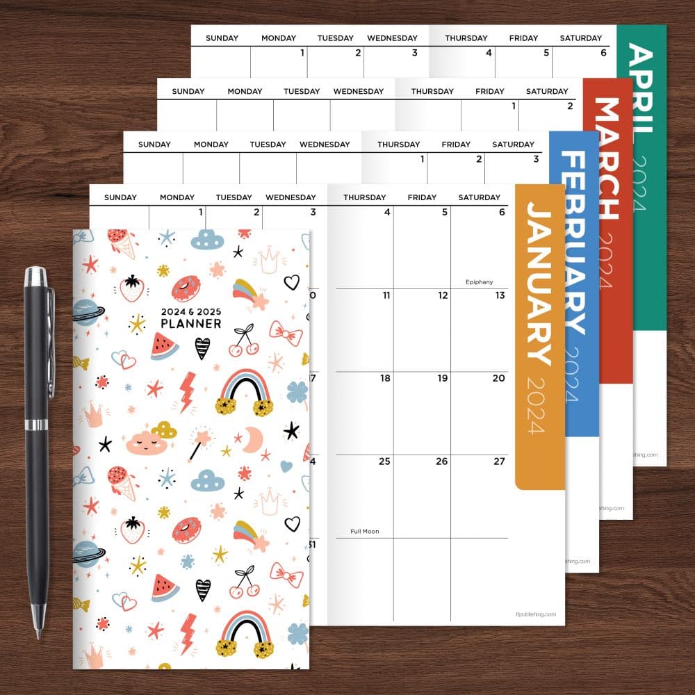 Tiny Icons 2yr 2024 Pocket Planner Seventh Alternate Image width=&quot;1000&quot; height=&quot;1000&quot;