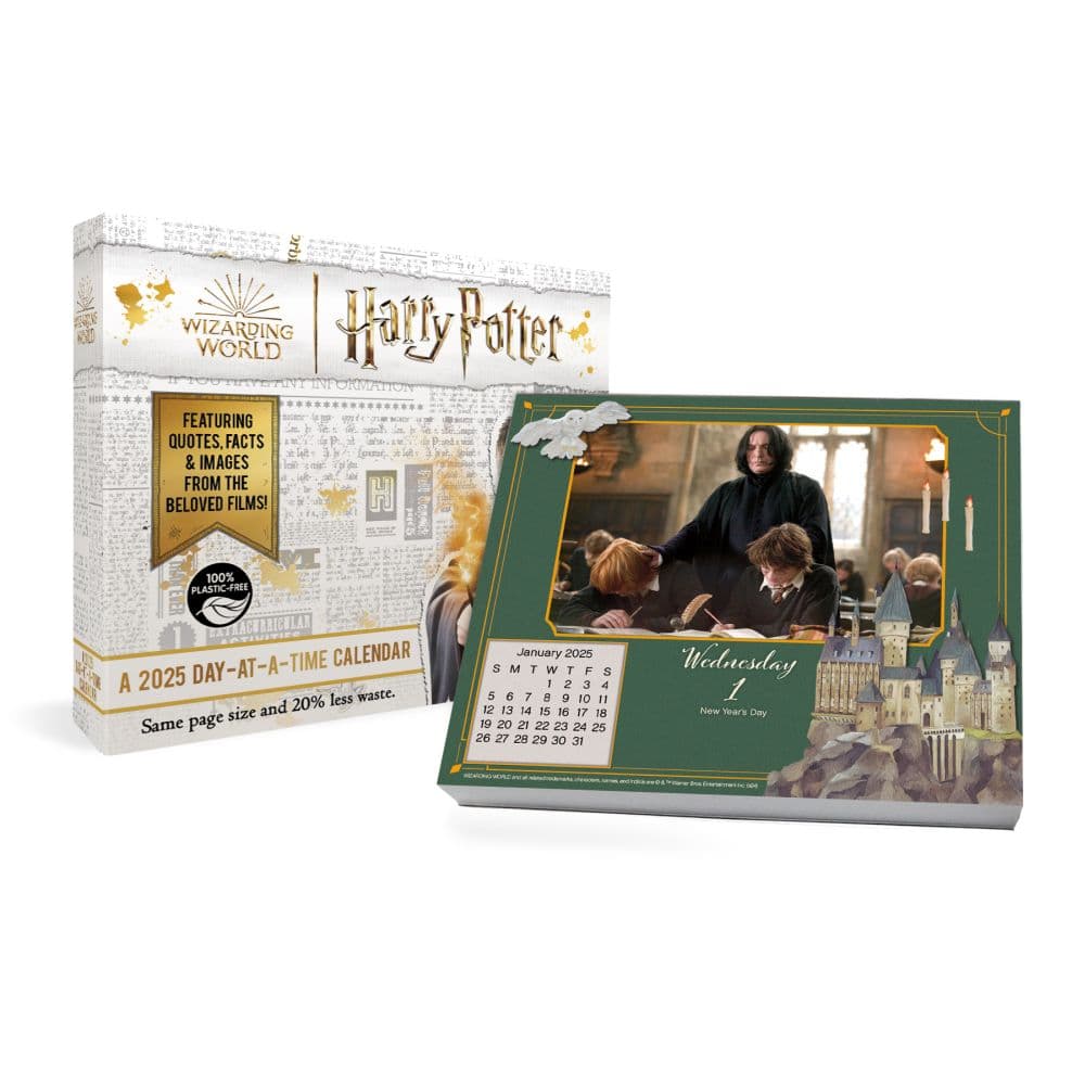 Harry Potter 2025 Desk Calendar Main Image