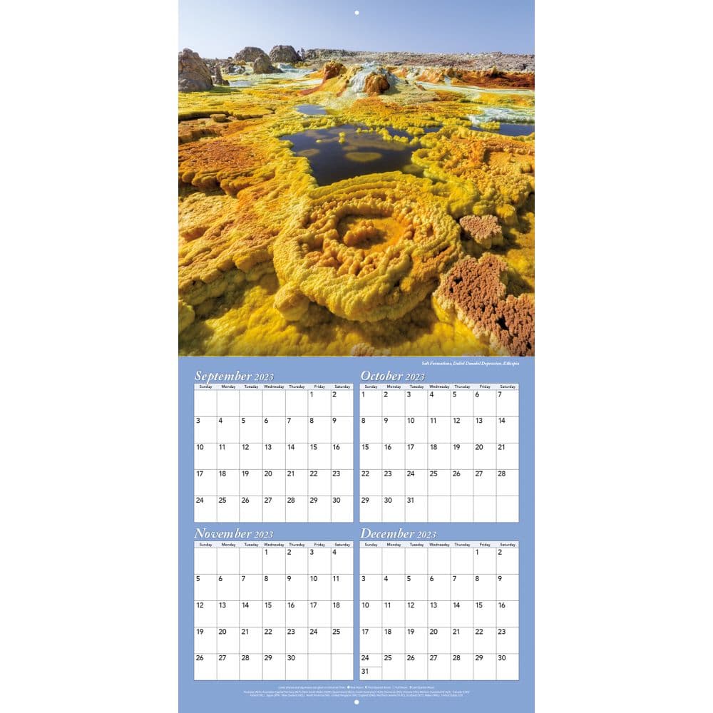 Nature Travel Calendars - Shop Now | Calendars.com - Calendars.com