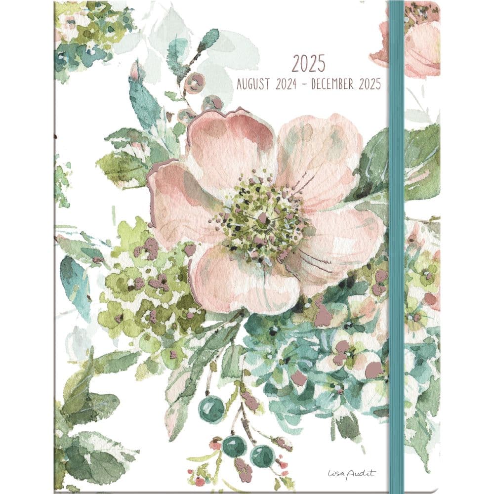 Watercolor Wonder by Lisa Audit 2025 Monthly Planner