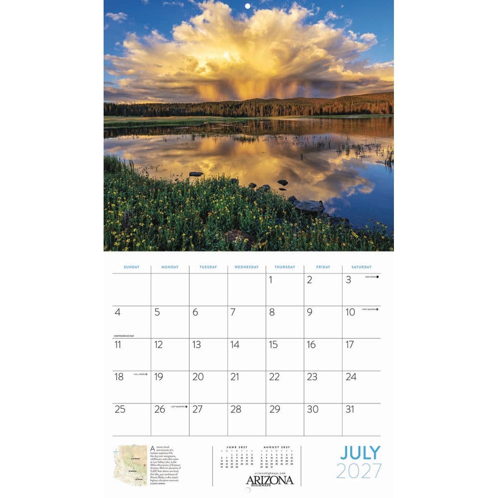 Arizona Highways Scenic 2027 Wall Calendar Second Alternate Image