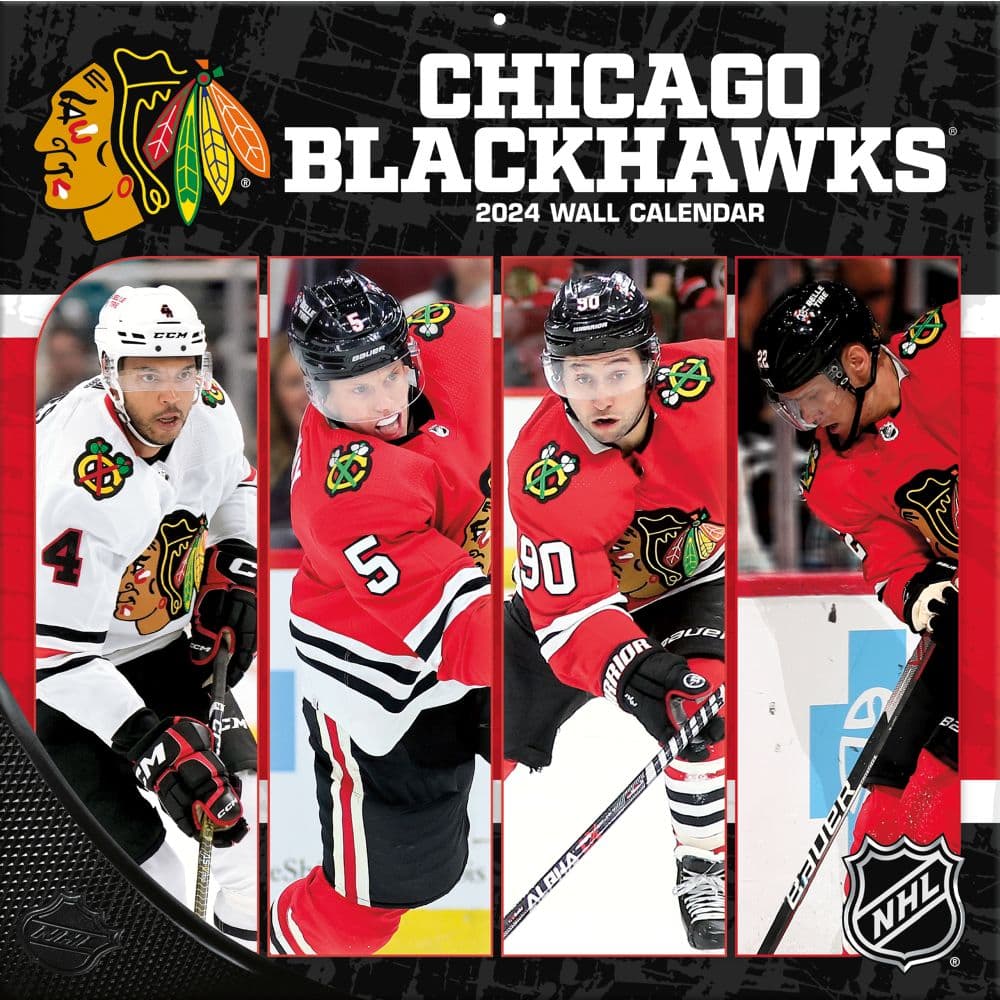 Chicago Blackhawks 2024 Wall Calendar - Calendars.com