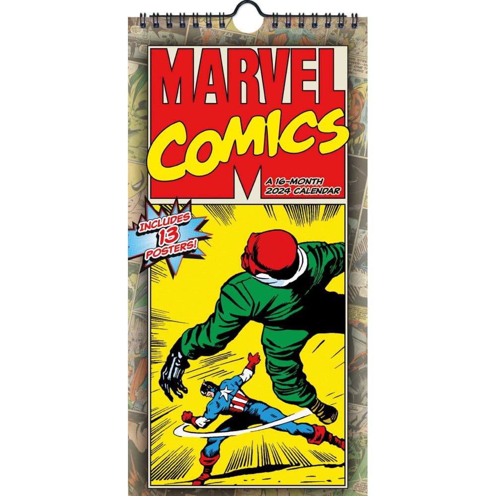 Marvel Comics 2024 Slim Wall Calendar Main Image