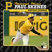 image MLB Pittsburgh Pirates Paul Skenes 2026 Wall Calendar Main Product Image