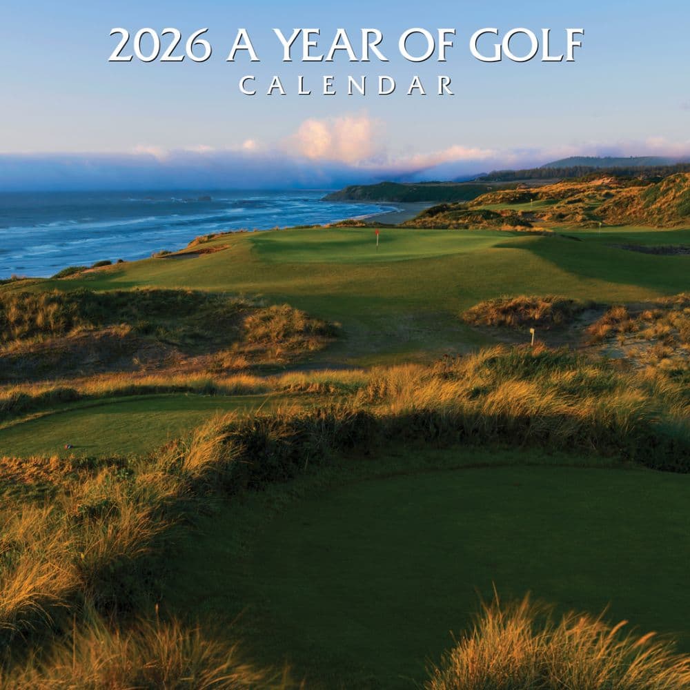 Year of Golf 2026 Wall Calendar Main Product Image