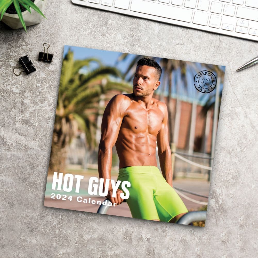 Hot Guys 2025 Wall Calendar