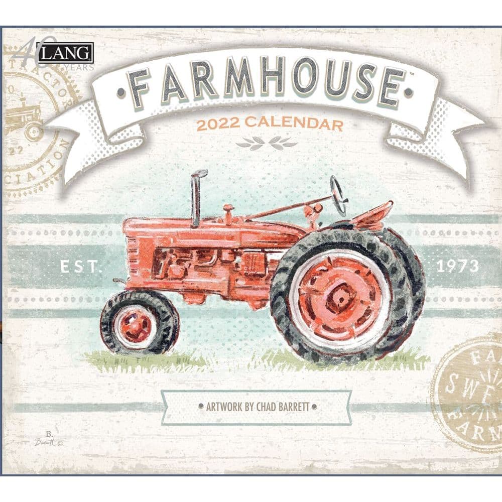 Farmhouse 2022 Wall Calendar