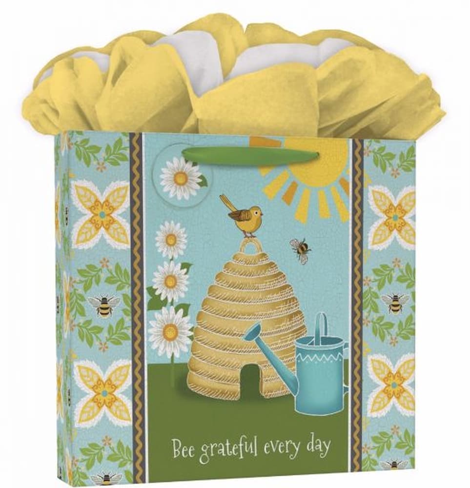 Garden Bee Calendar GoGo Gift Bag by Suzanne Nicoll