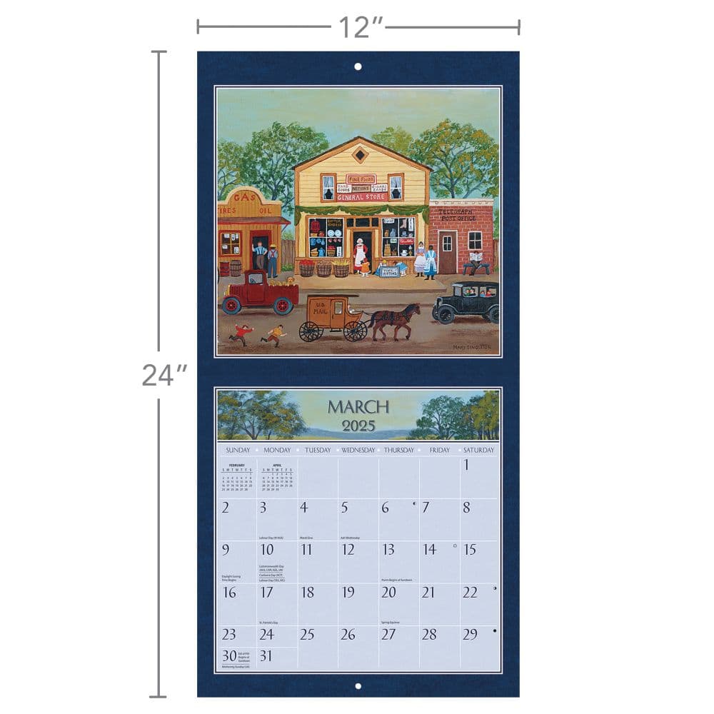 Mary Singleton 2025 Calendar Images For Each Month