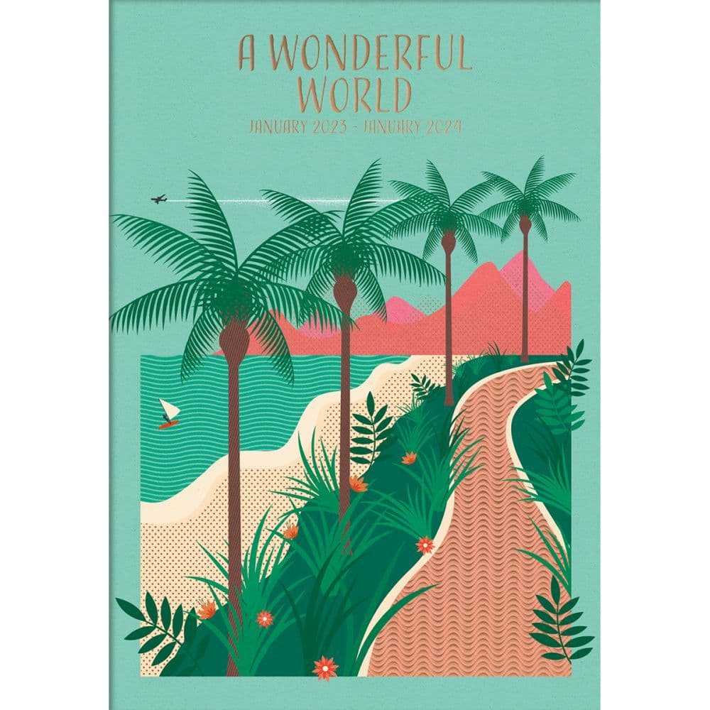 Avalanche Publishing Wonderful World Monthly Calendar