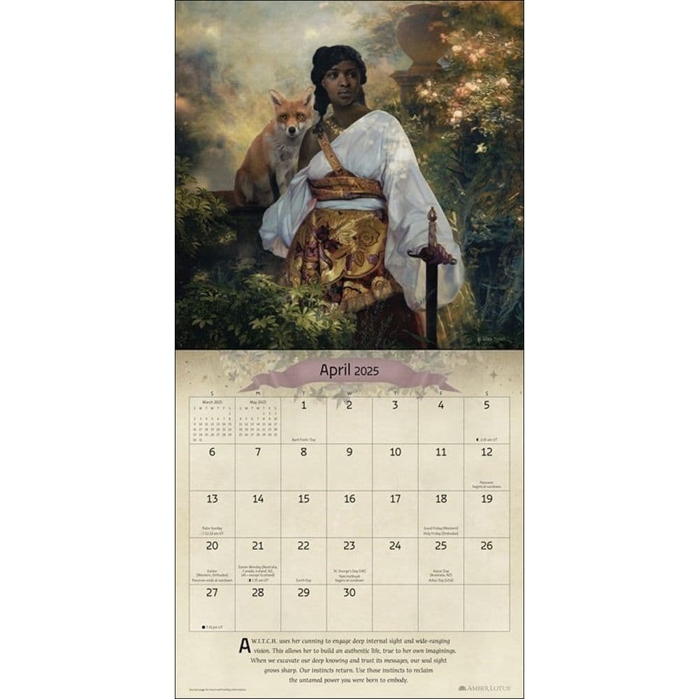 WITCH Woman in Control 2025 Wall Calendar Second Alternate Image