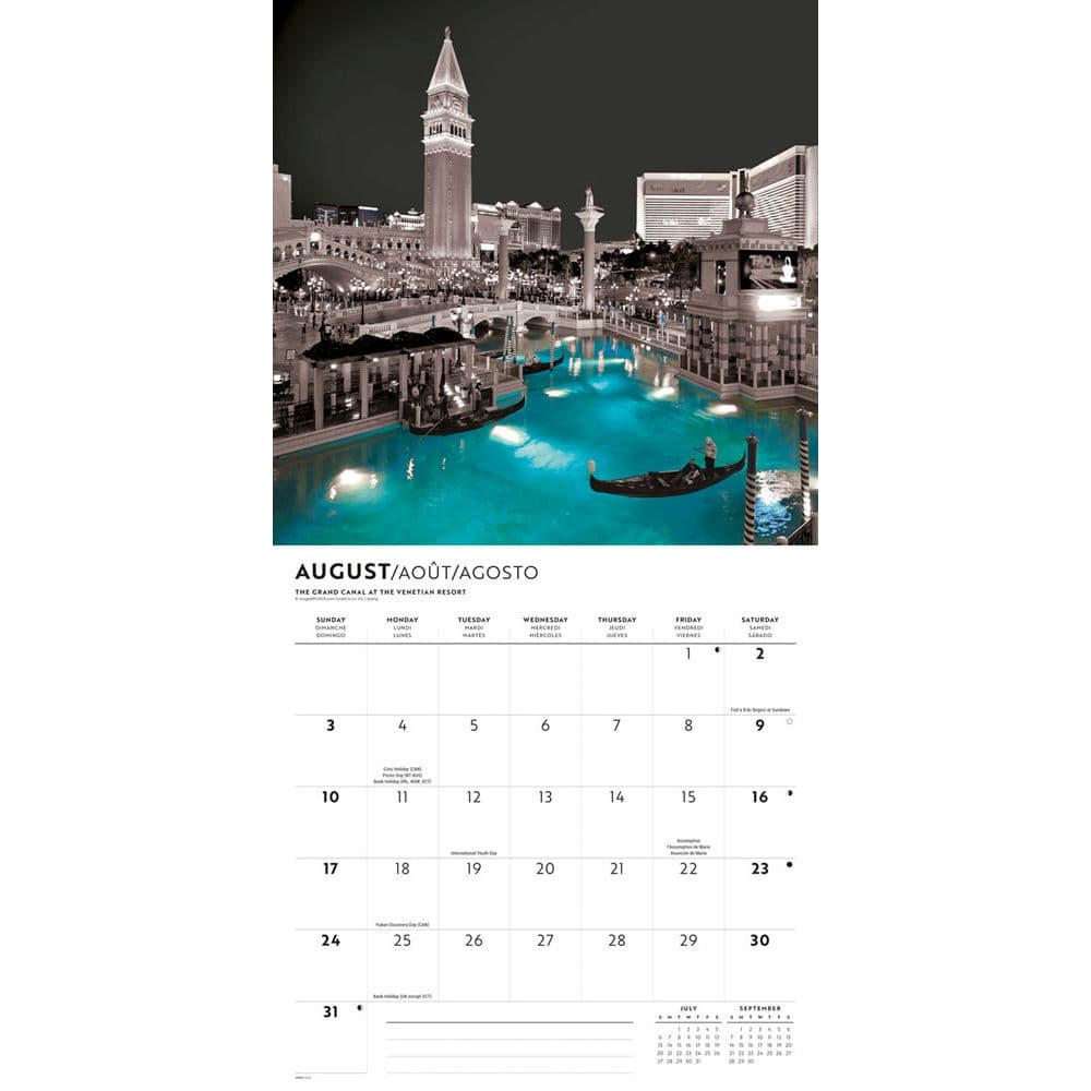 Vegas Lux 2025 Wall Calendar Fourth Alternate Image width="1000" height="1000"