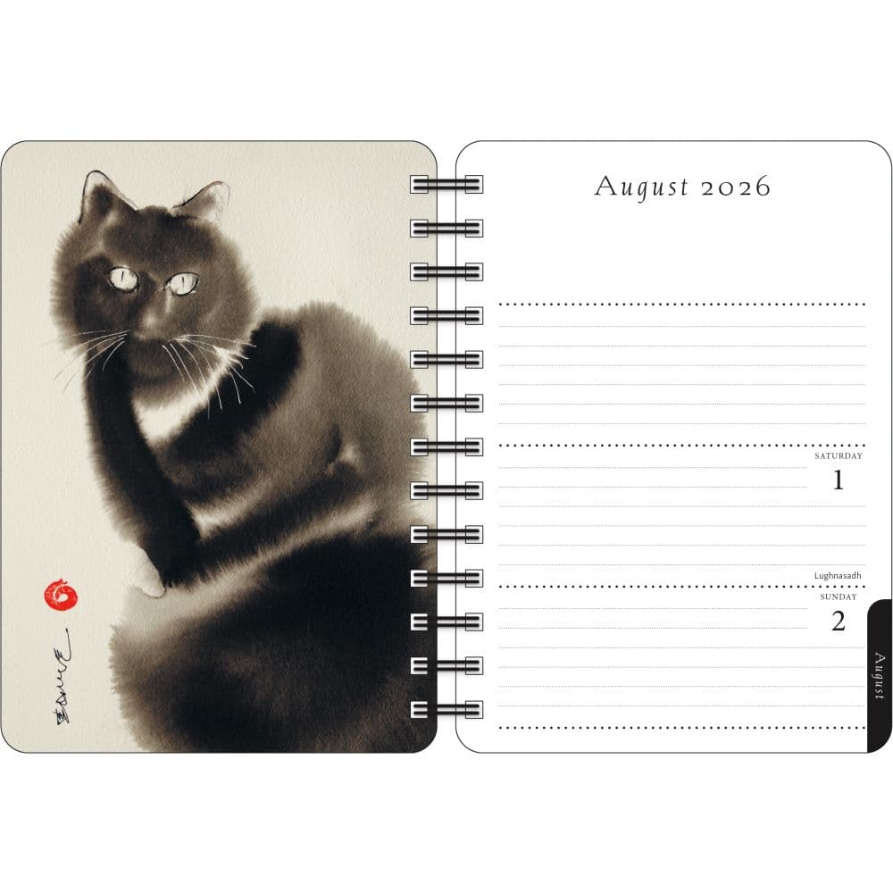 Artful Cat Weekly 2026 Planner Fourth Alternate Image
