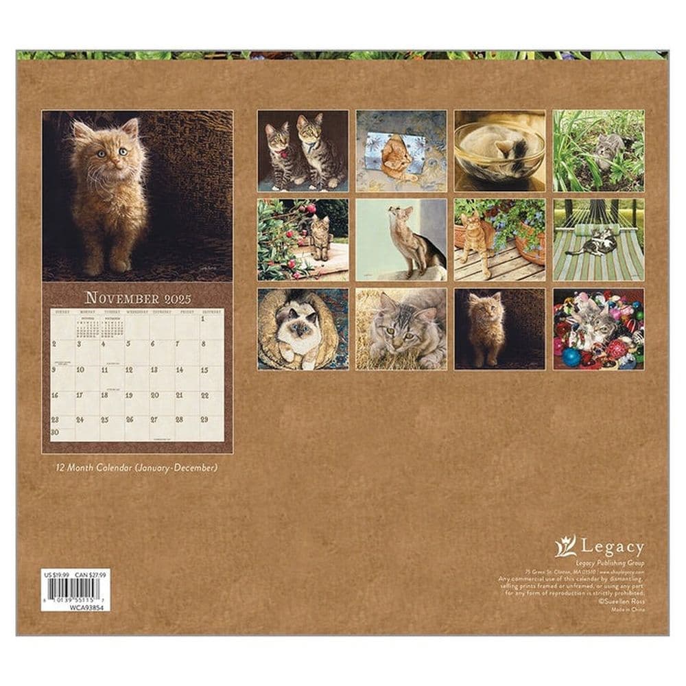 Kittens 2025 Wall Calendar First Alternate Image width=&quot;1000&quot; height=&quot;1000&quot;