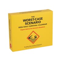 image Worst Case Scenario Survival 2026 Desk Calendar Main Product Image