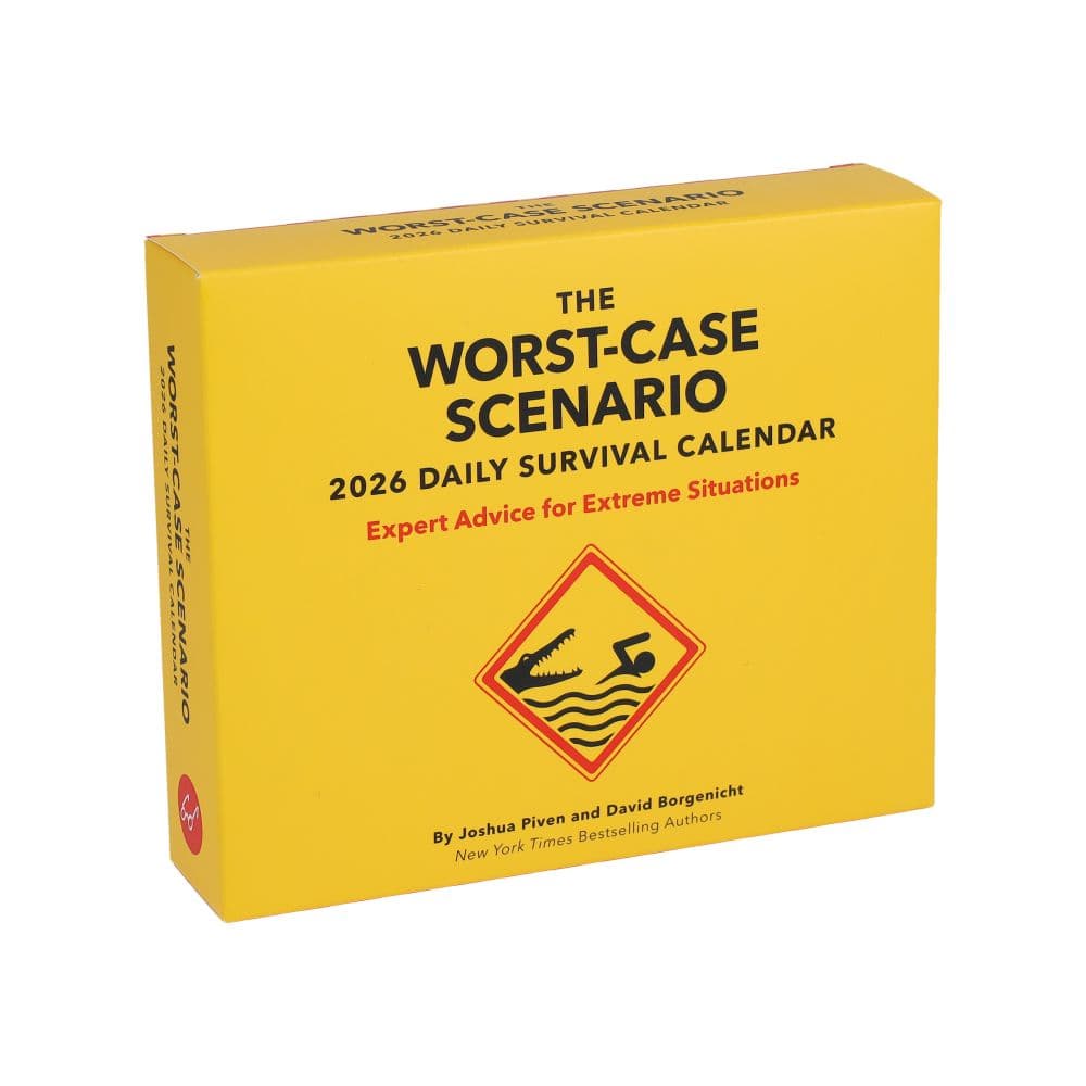 Worst Case Scenario Survival 2026 Desk Calendar Main Product Image