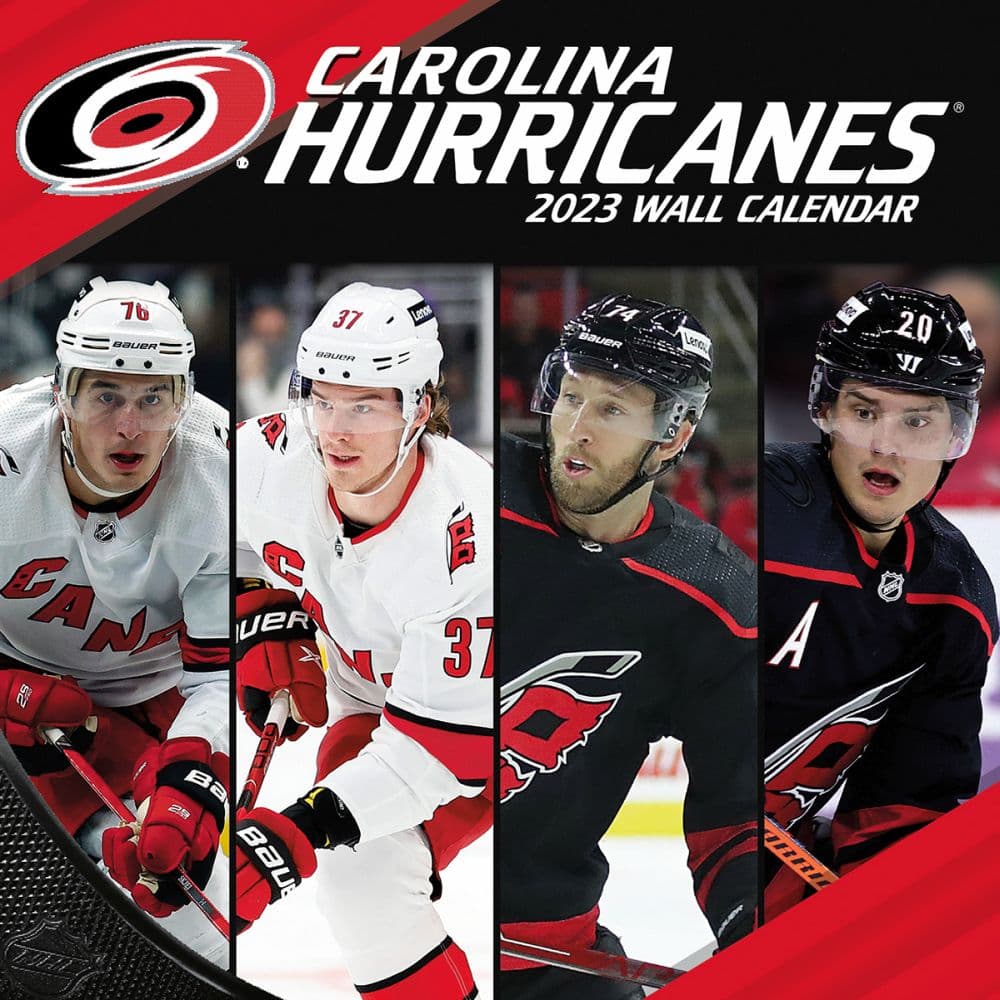 nhl-carolina-hurricanes-2023-wall-calendar-calendars