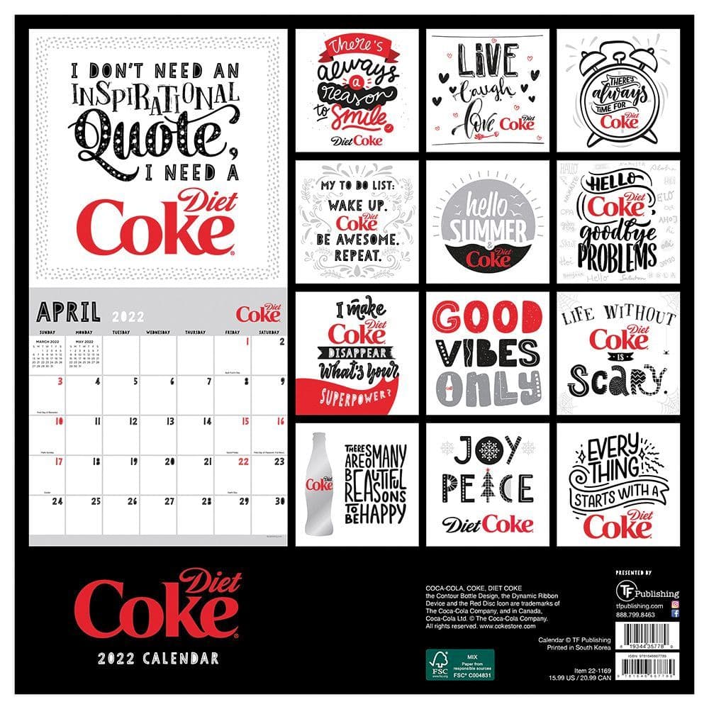 2022 Coca Cola Calendar October 2022 Calendar