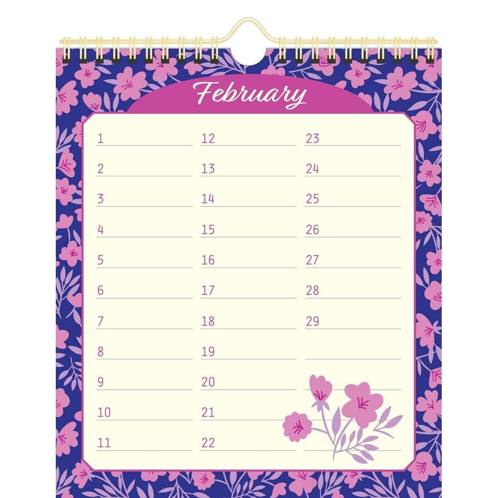 Posh Occasions Perpetual Wall Calendar Third Alternate Image width=&quot;1000&quot; height=&quot;1000&quot;