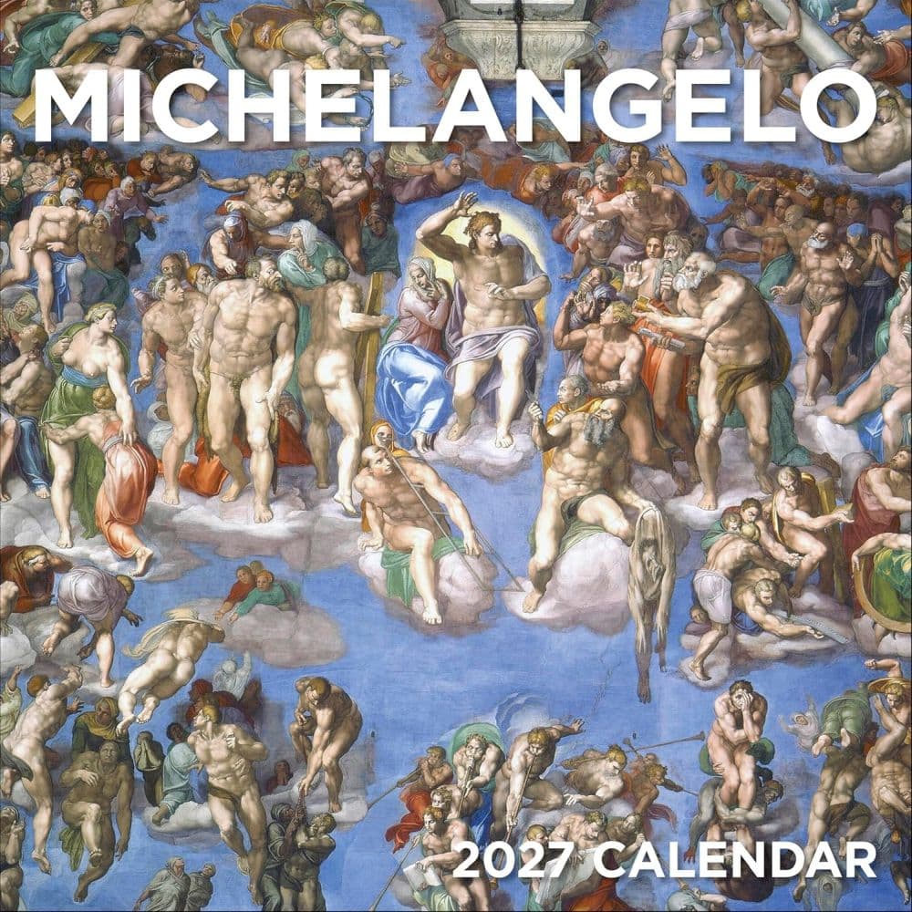 Michelangelo 2027 Wall Calendar Main Product Image