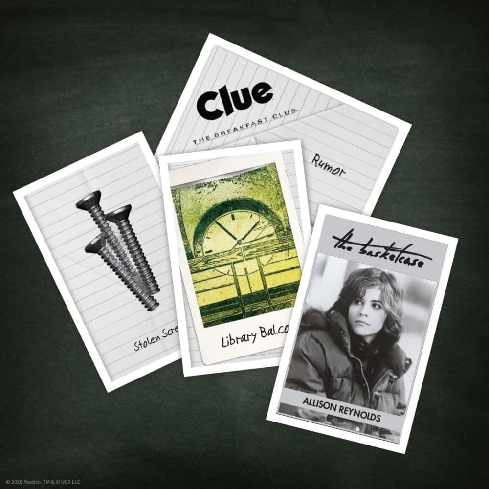Clue The Breakfast Club Board Game Eighth Alternate Image