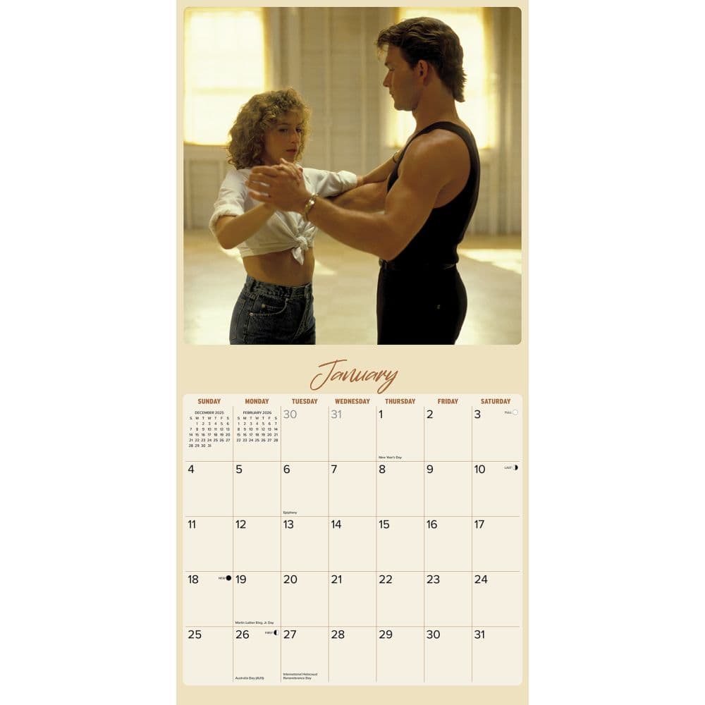 Dirty Dancing 2026 Wall Calendar Second Alternate Image