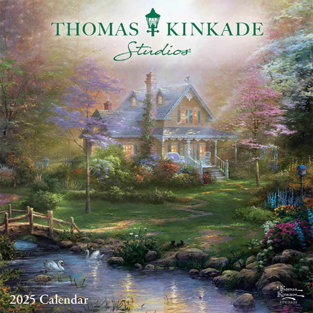 Kinkade Painter of Light 2025 Mini Wall Calendar Main Product Image width=&quot;1000&quot; height=&quot;1000&quot;