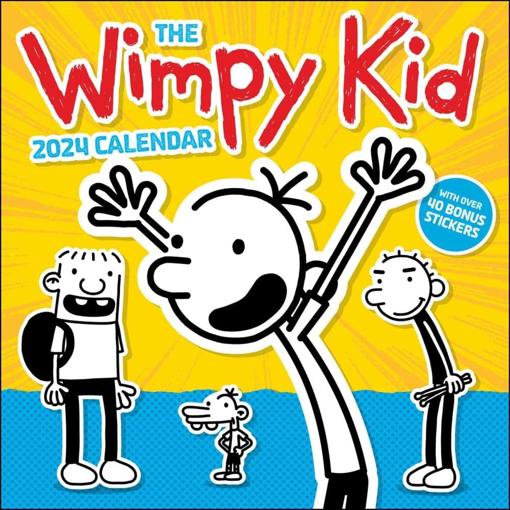 Diary Of A Wimpy Kid 2025 Calendar
