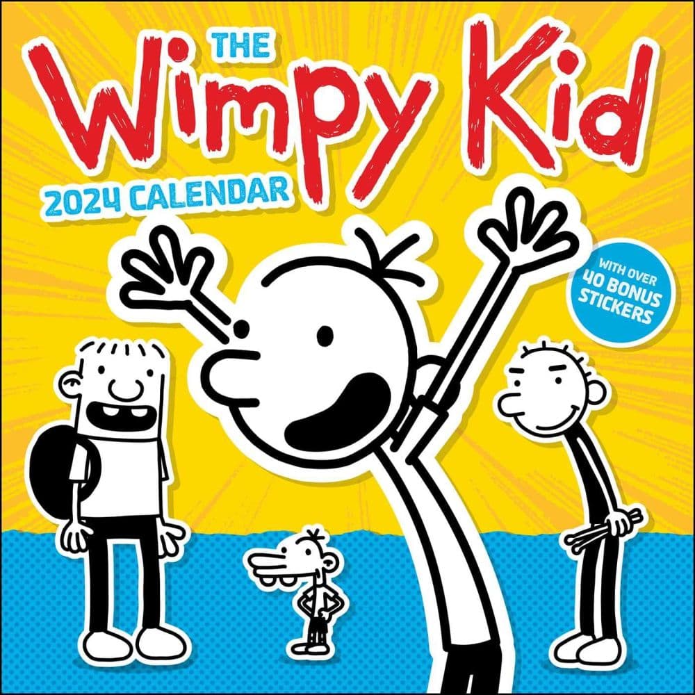 The Wimpy Kid 2024 Wall Calendar