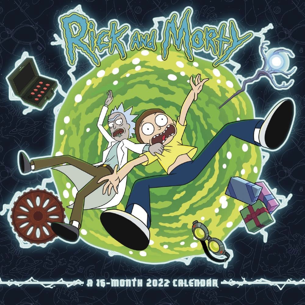 Rick And Morty 2023 Calendar Rick And Morty 2022 Mini Wall Calendar - Calendars.com