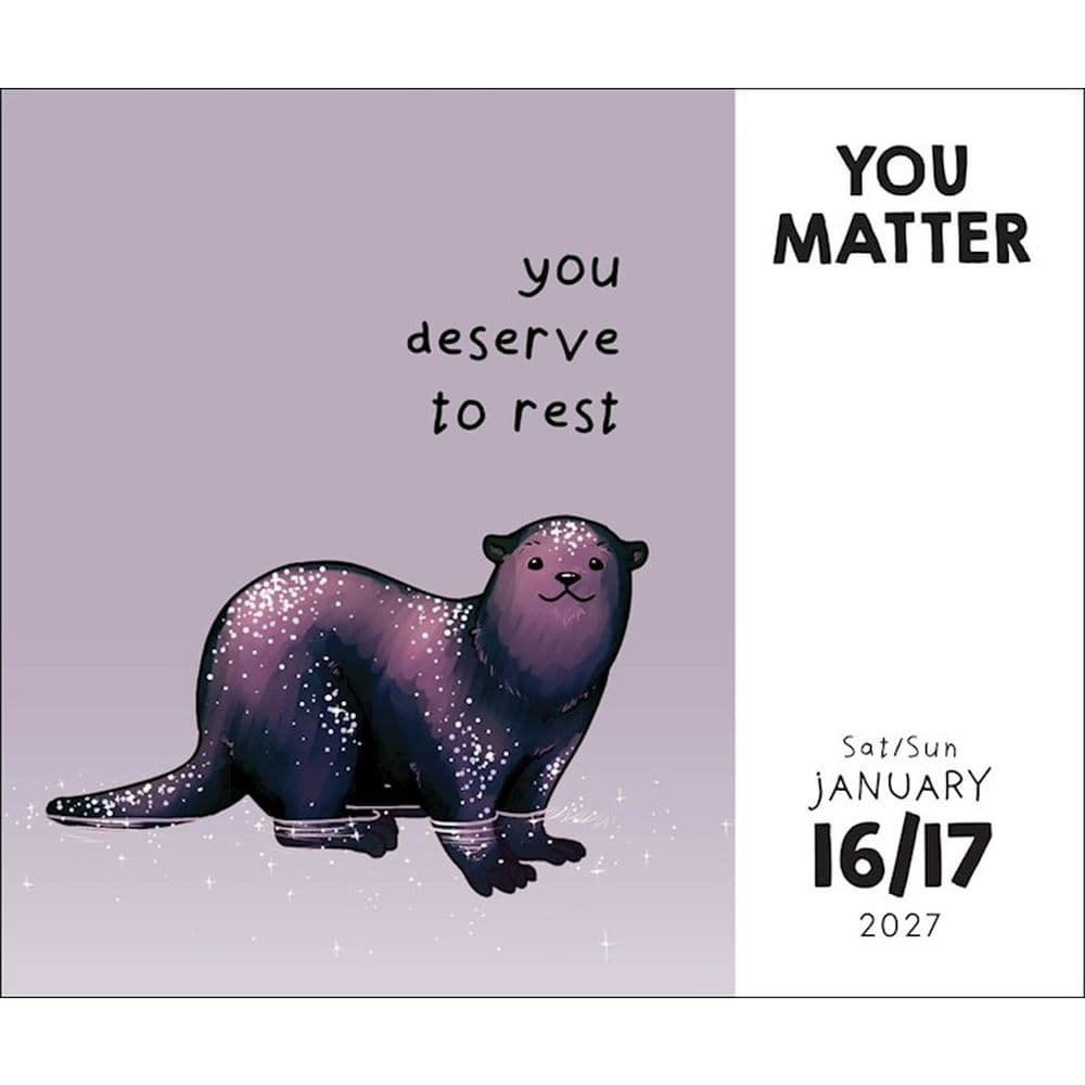 You Matter 2027 Desk Calendar Third Alternate Image