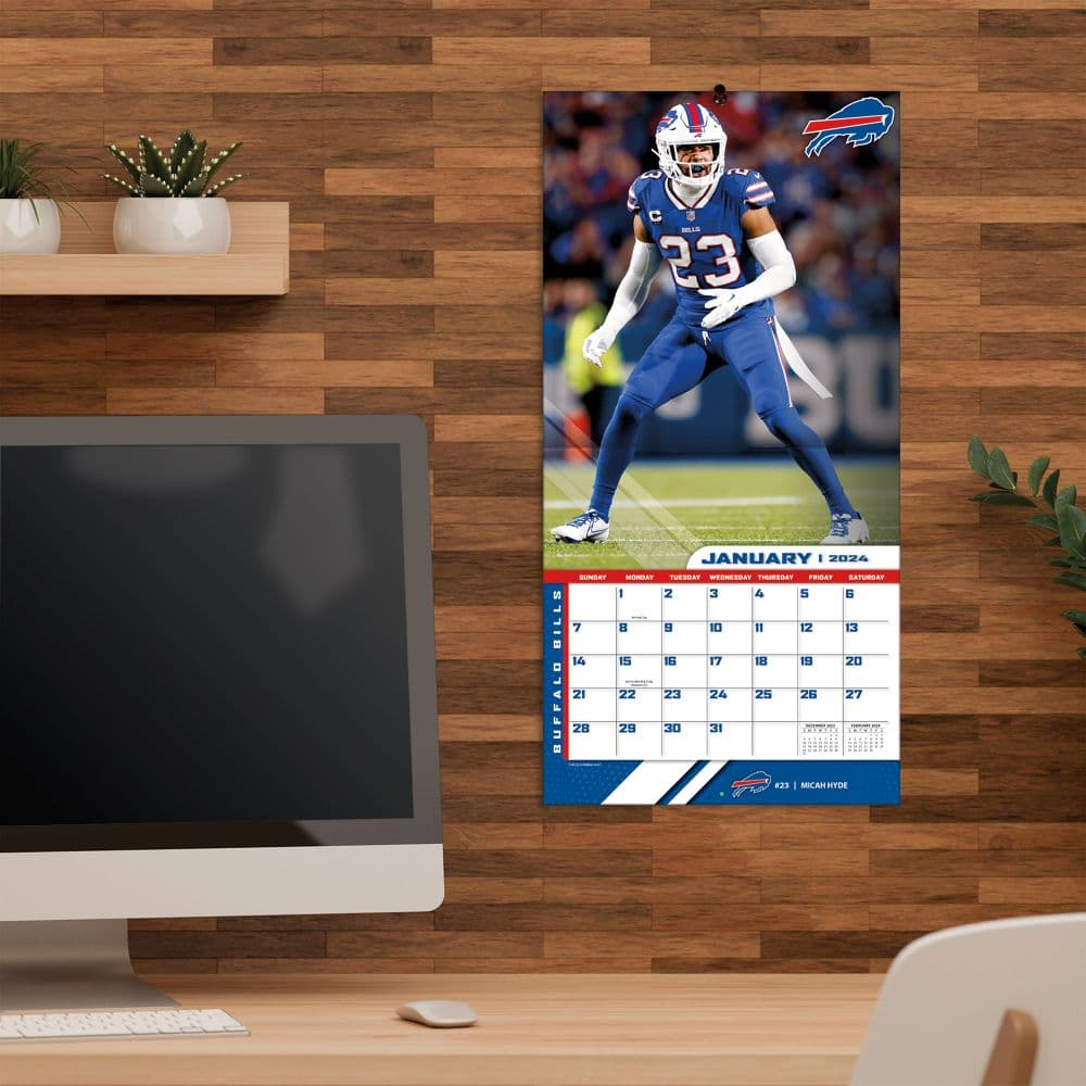 Buffalo Bills 2024 Mini Wall Calendar