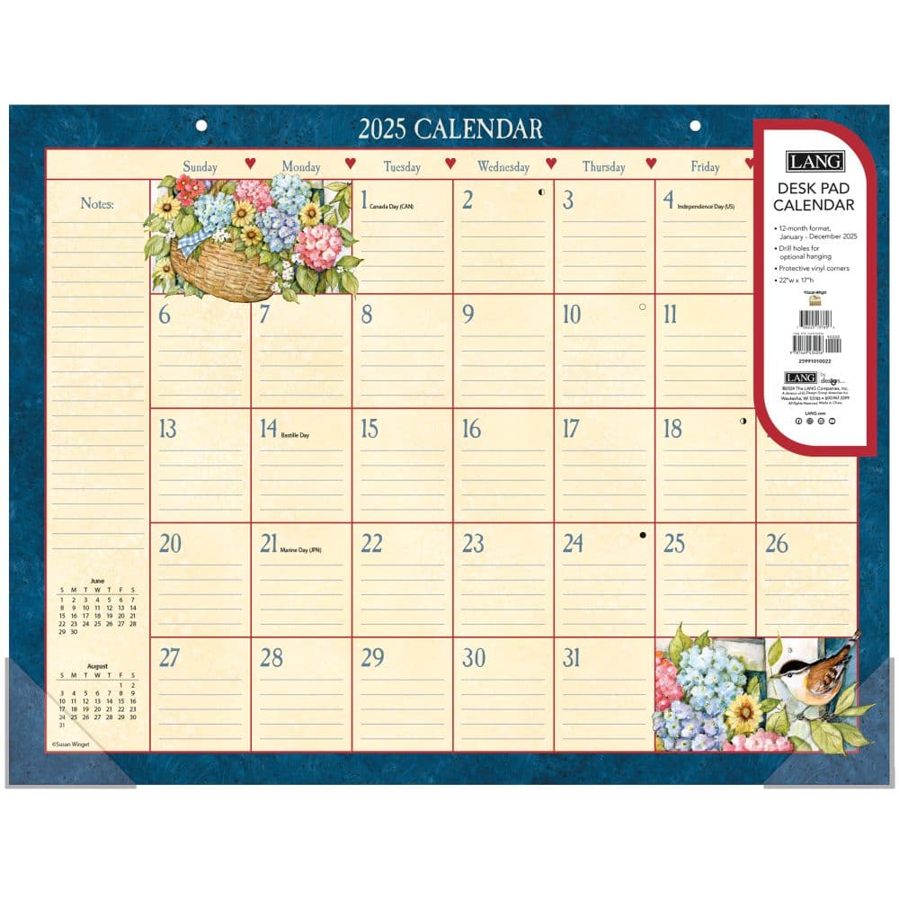 Susan Winget 2025 Calendar