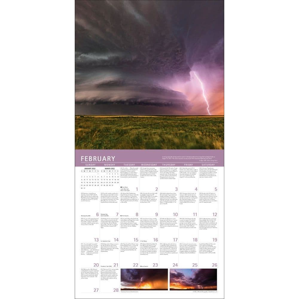 Weather Calendar 2022 Weather Guide 2022 Wall Calendar - Calendars.com