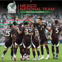 image Mexican Soccer National Team 2026 Wall Calendar Main Product Image