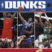 image NBA Dunks 2026 Wall Calendar Main Image