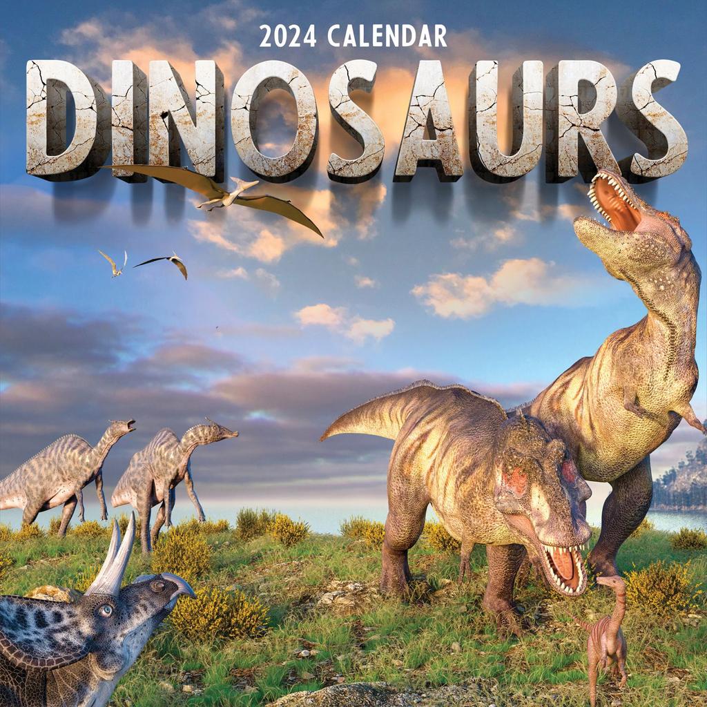Dinosaurs 2024 Wall Calendar Main Image