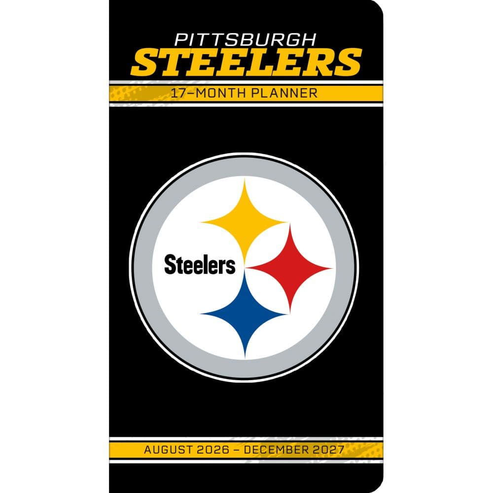 image NFL Pittsburgh Steelers 17 Month 2027 Pocket Planner Main Product Image