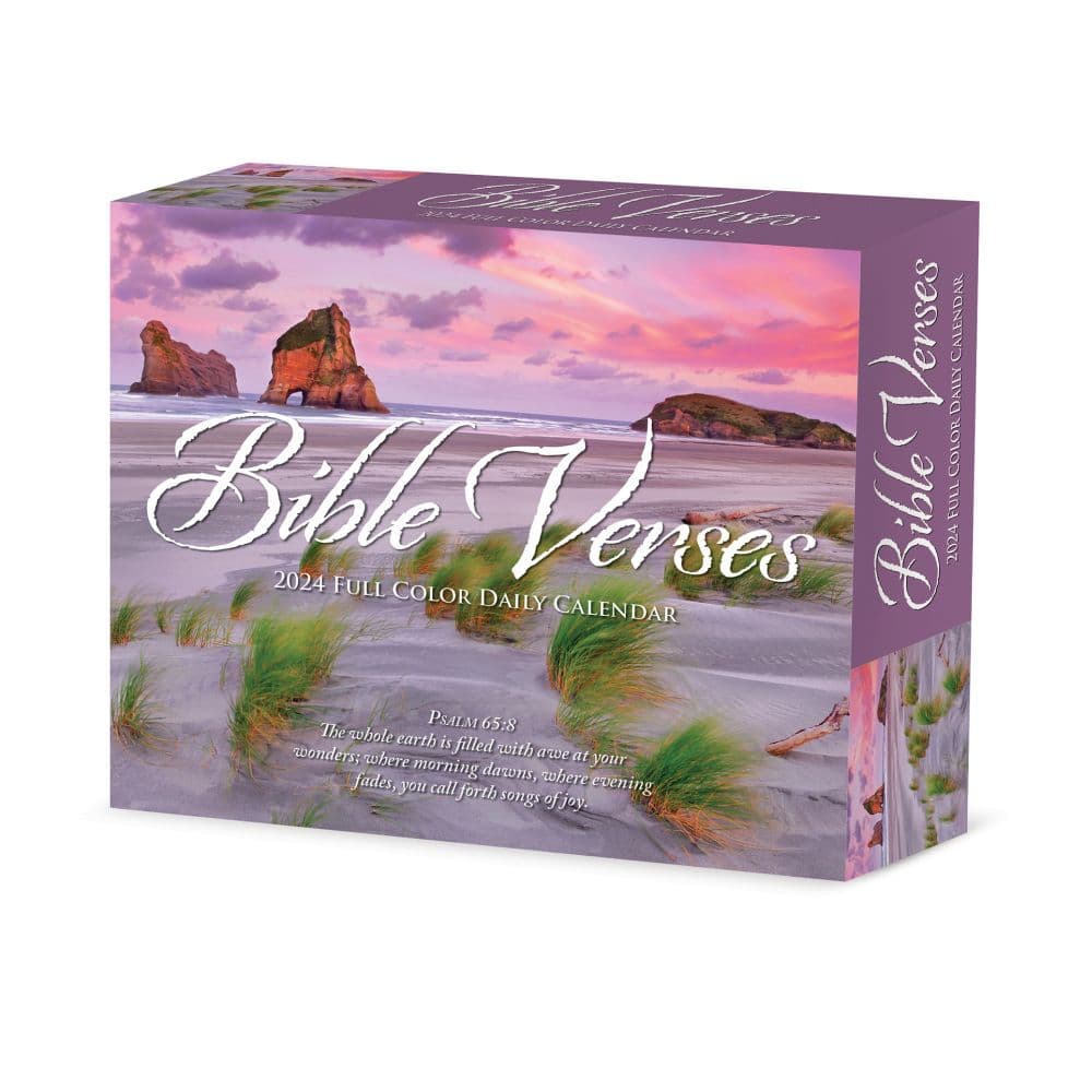 Bible Verses 2024 Desk Calendar - Calendars.com