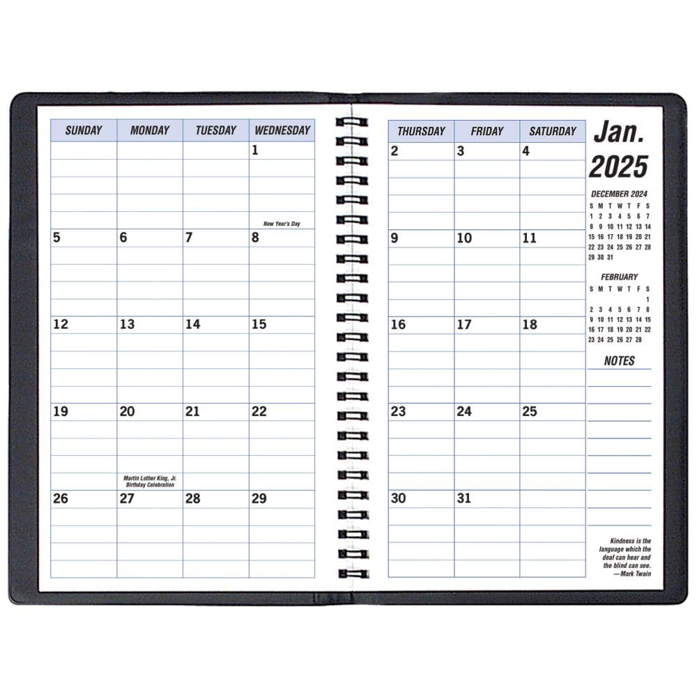 Continental Monthly 2025 Planner Alt1