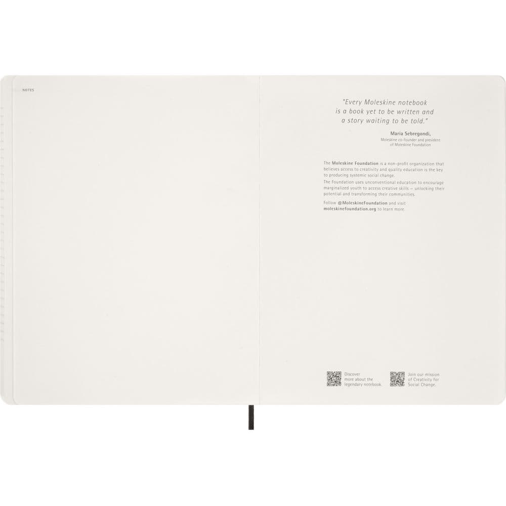 Moleskine Black Soft Cover 2027 Weekly Planner Ninth Alternate Image