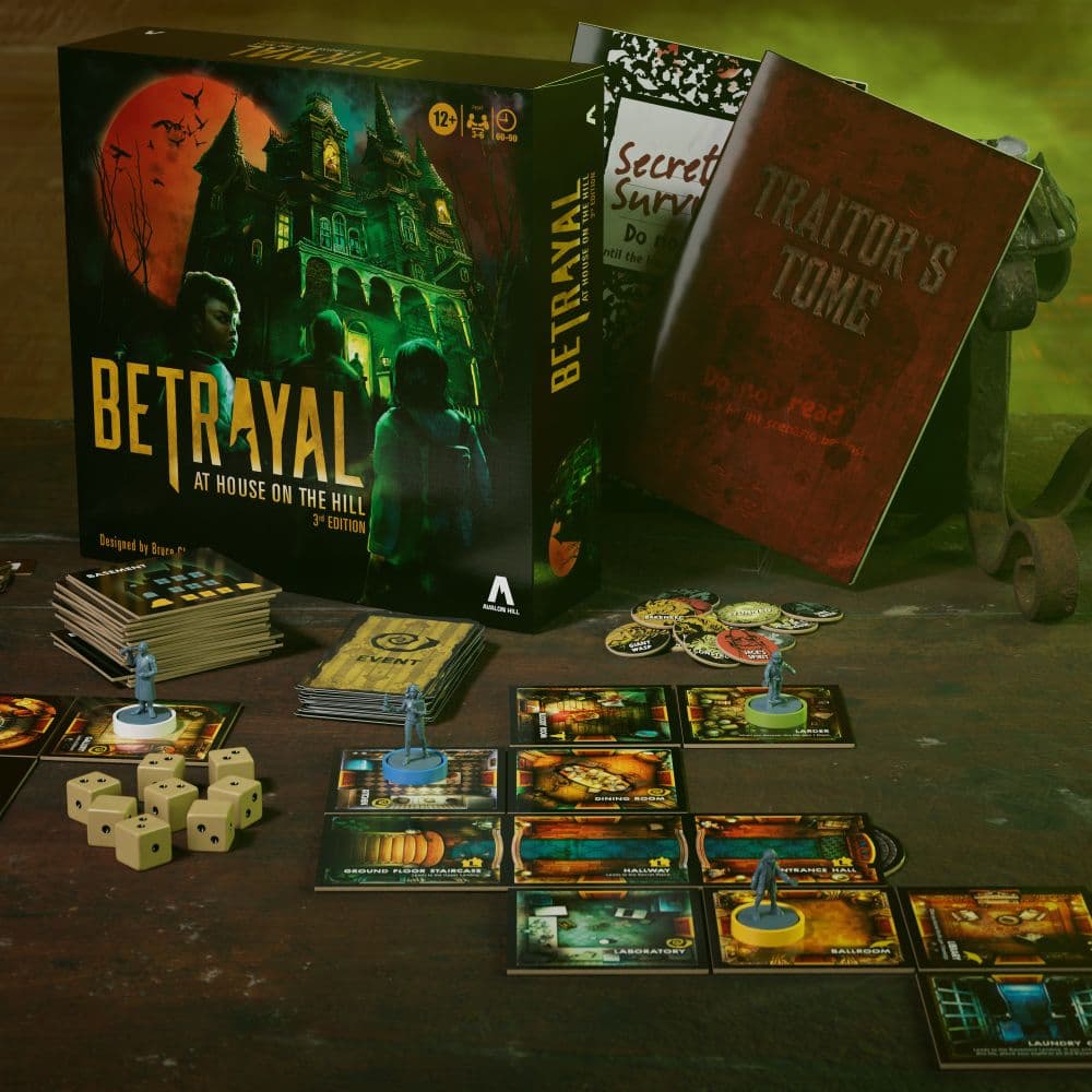 Betrayal At House On The Hill Board Game Second Alternate Image