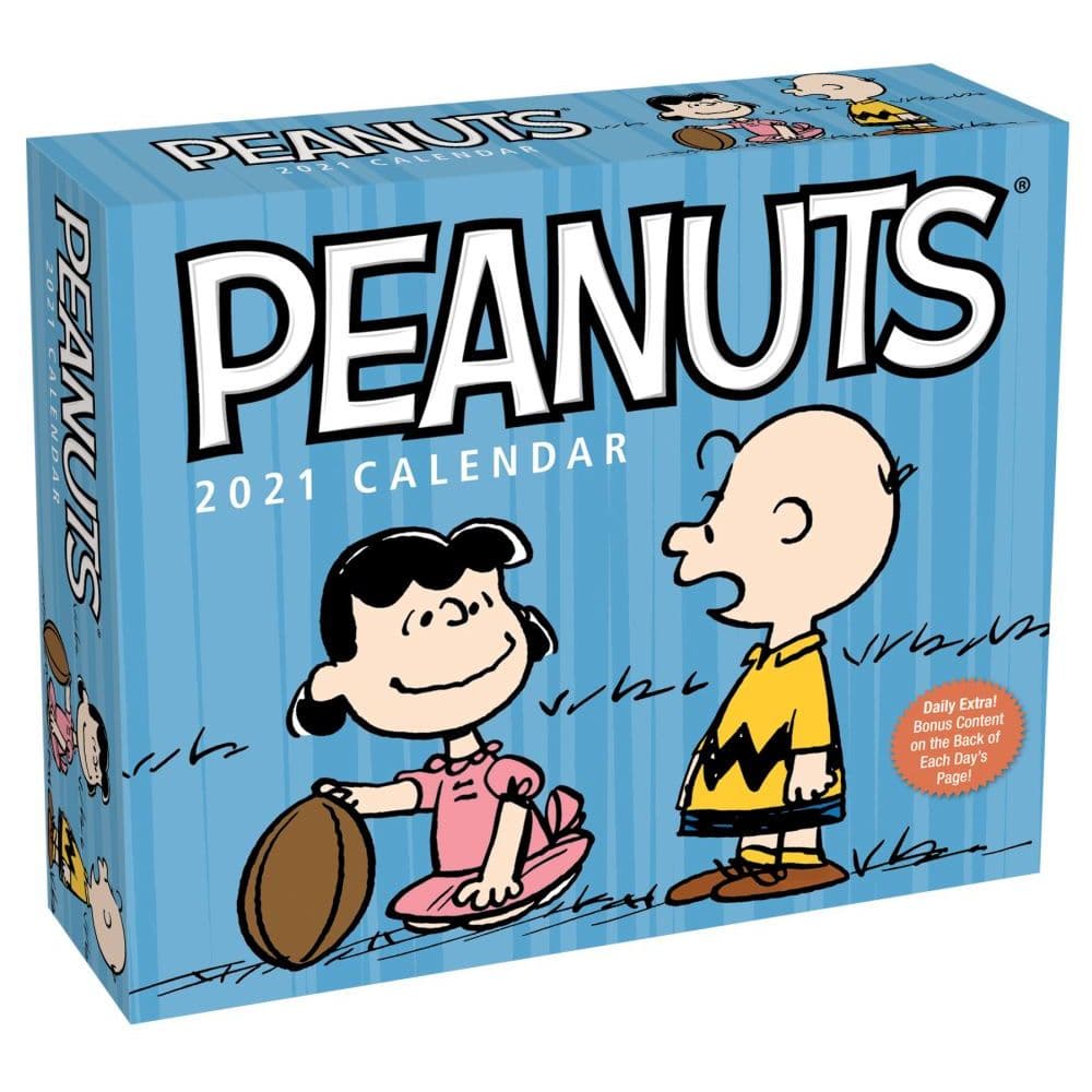 2021 Peanuts Desk Calendar